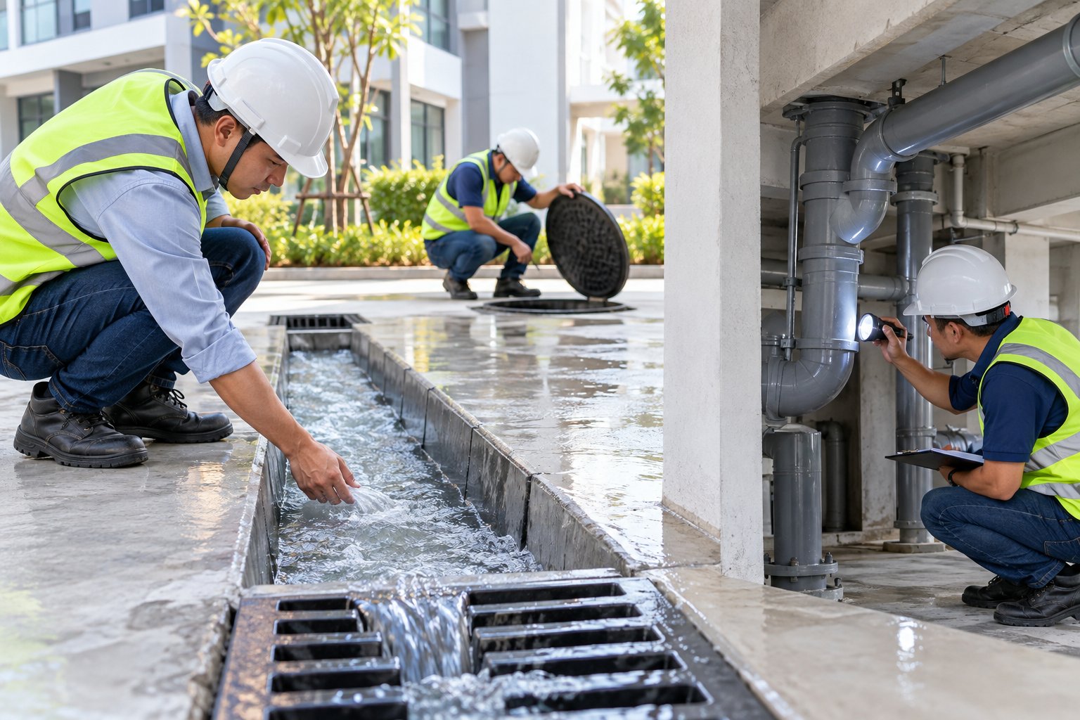 Ảnh minh hoạ: Nghiệm thu hệ thống thoát nước: Checklist bàn giao
