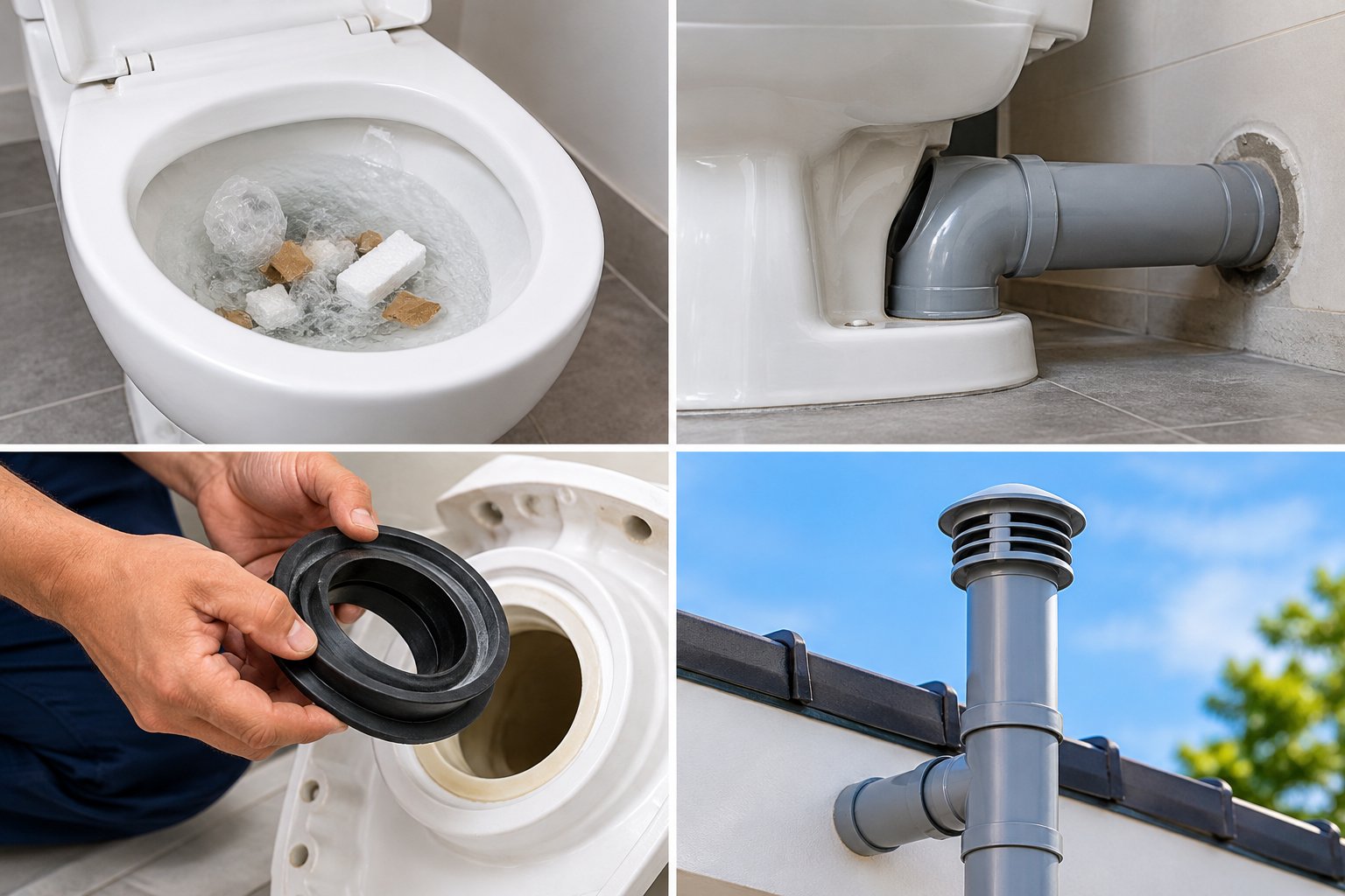 Ảnh minh hoạ: Bồn cầu mới lắp bị tắc: 4 lỗi cần kiểm tra