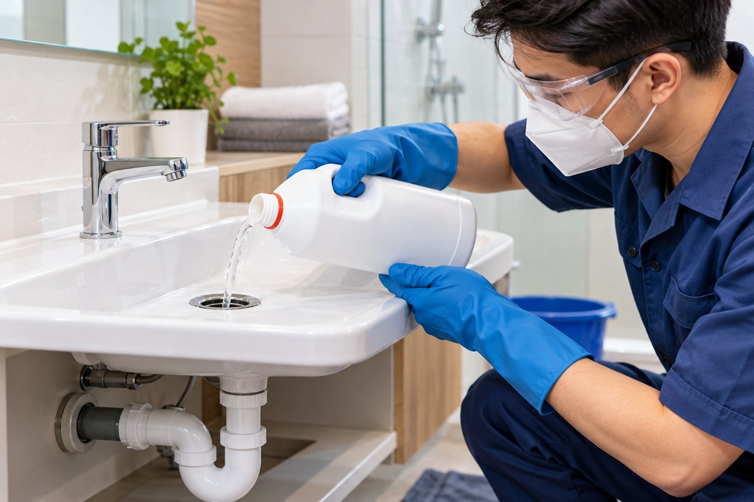 Ảnh minh hoạ: Hóa chất thông cống cho ống nhựa: khi nào nên dùng?