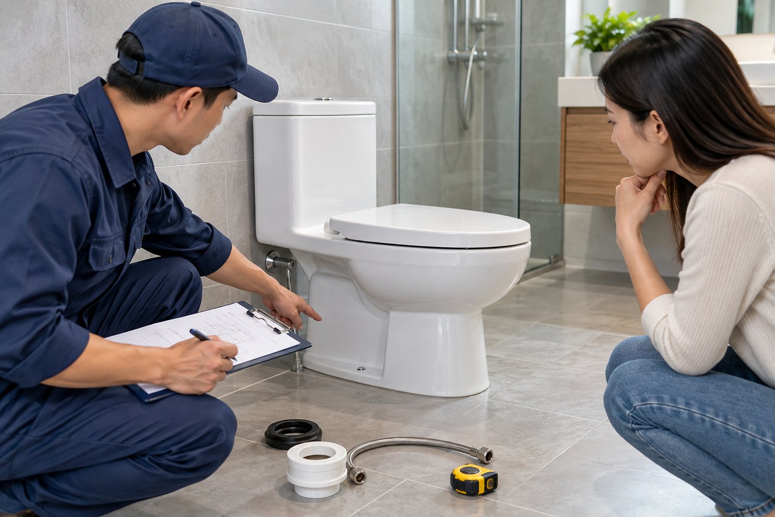 Ảnh minh hoạ: Bồn cầu mới lắp bị tắc: 4 lỗi cần kiểm tra