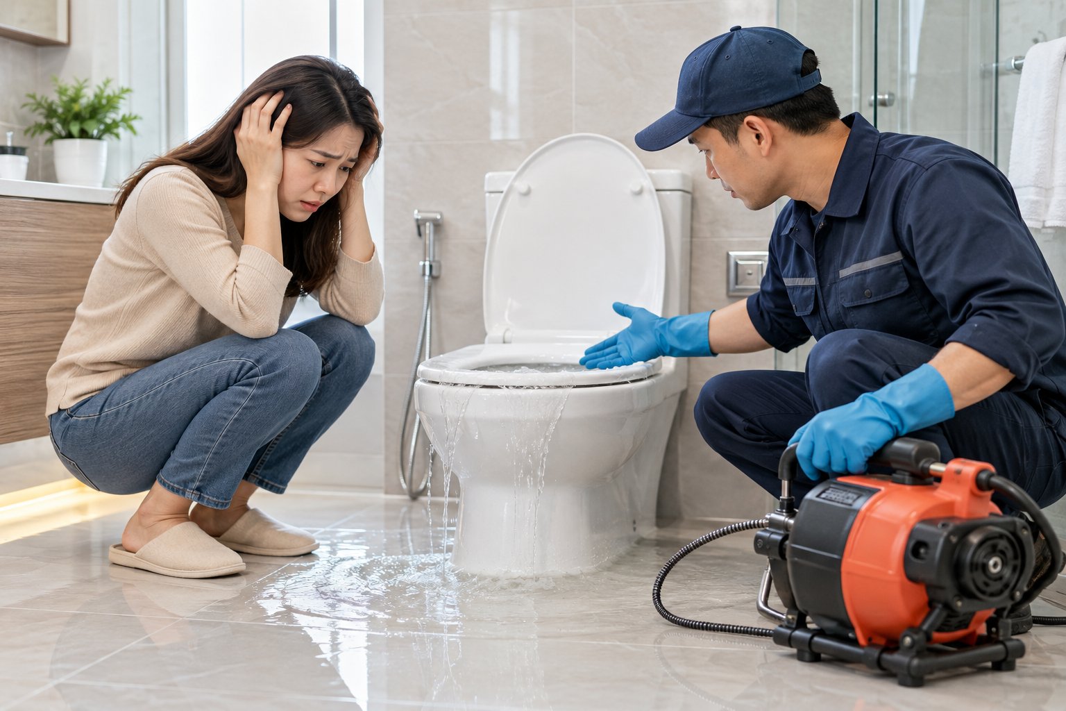 Ảnh minh hoạ: Khi nào nên gọi thợ thông bồn cầu tại Đà Nẵng?