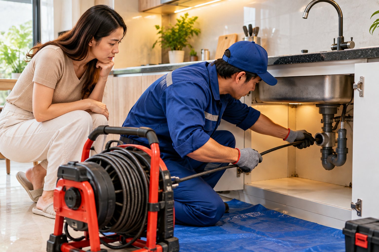 Ảnh minh hoạ: Cống nghẹt do dầu mỡ: Dấu hiệu và cách xử lý