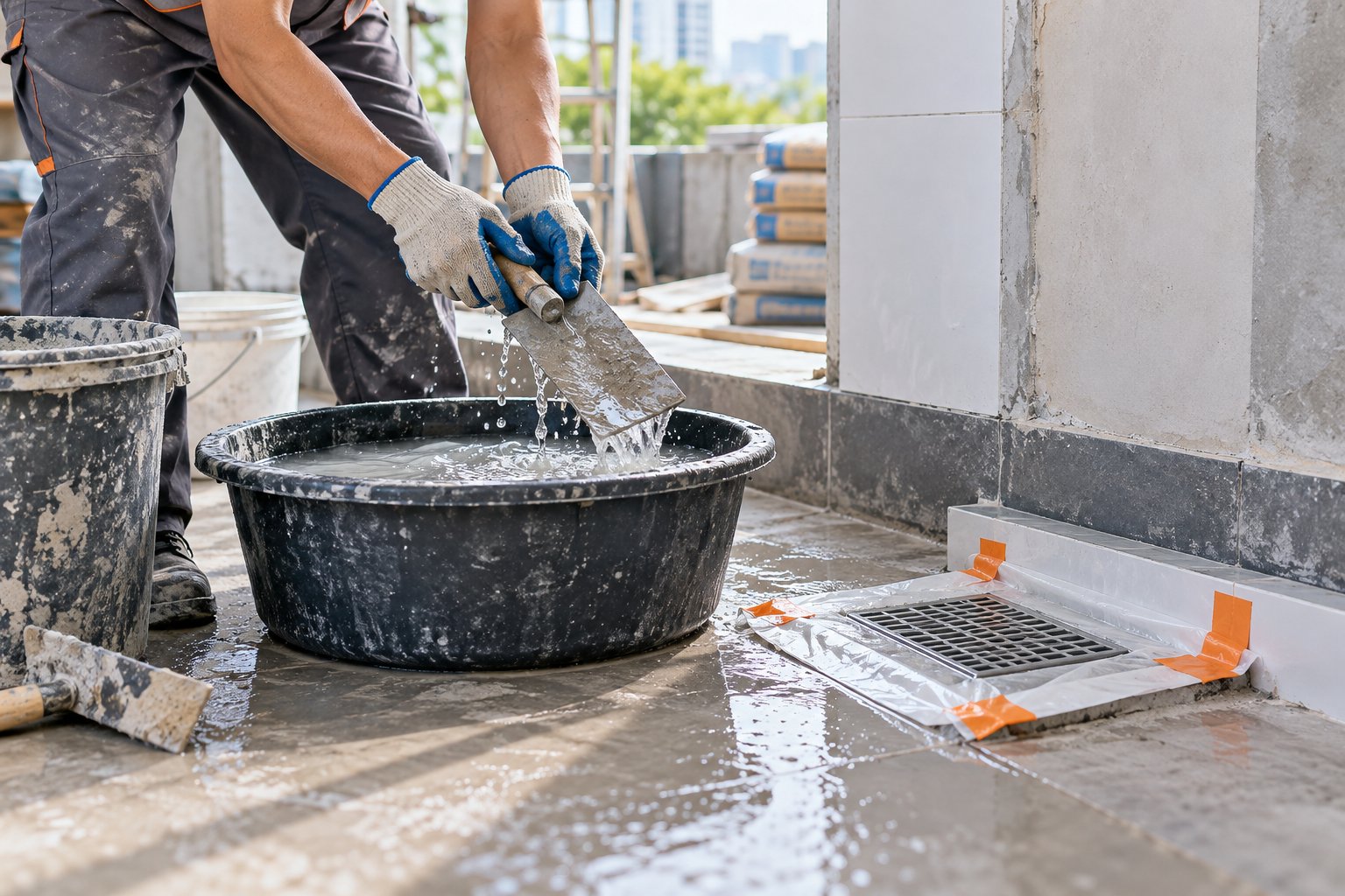 Ảnh minh hoạ: Che miệng cống khi sửa nhà: Cách làm an toàn