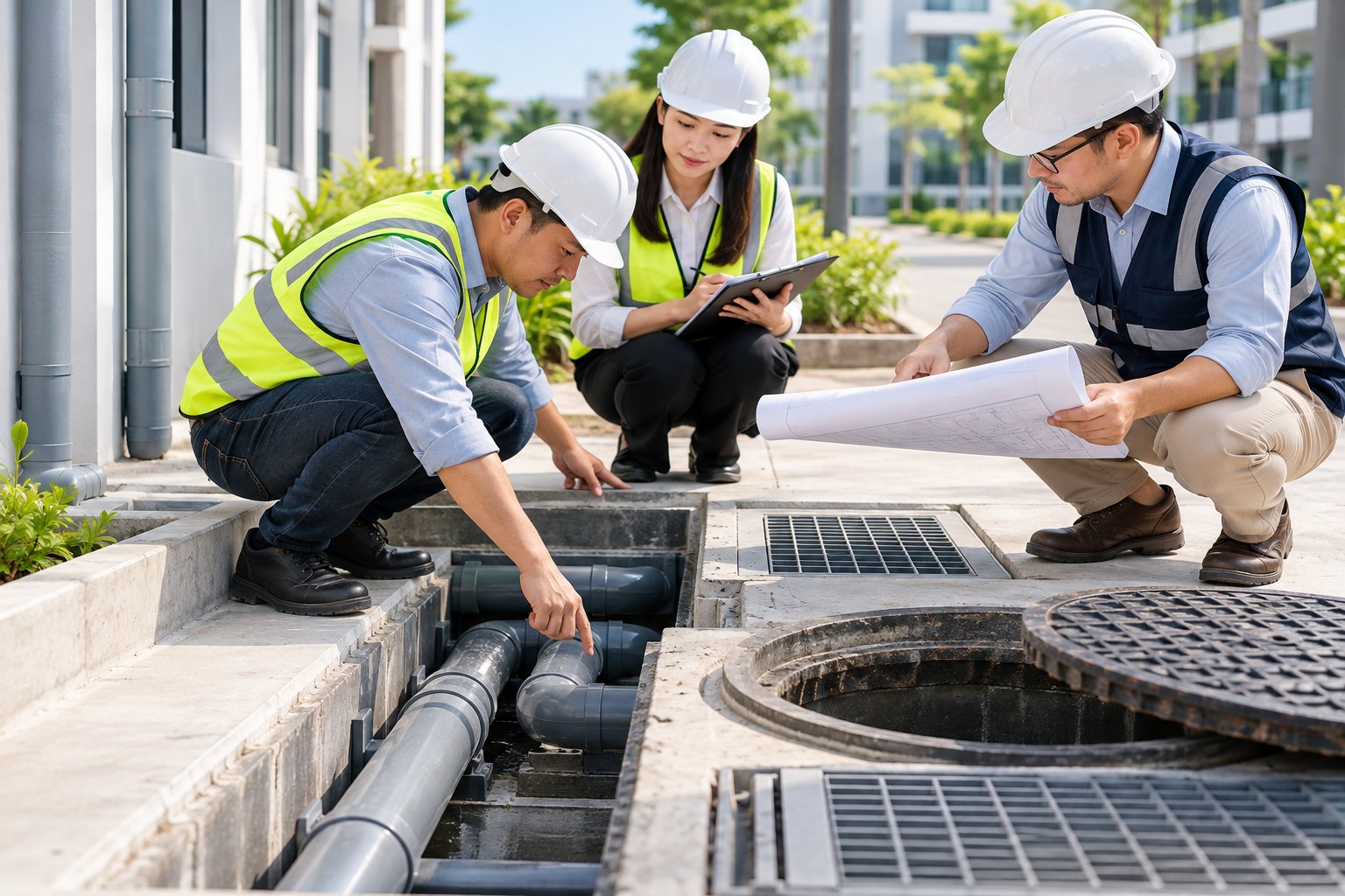 Ảnh minh hoạ: Nghiệm thu hệ thống thoát nước: Checklist bàn giao