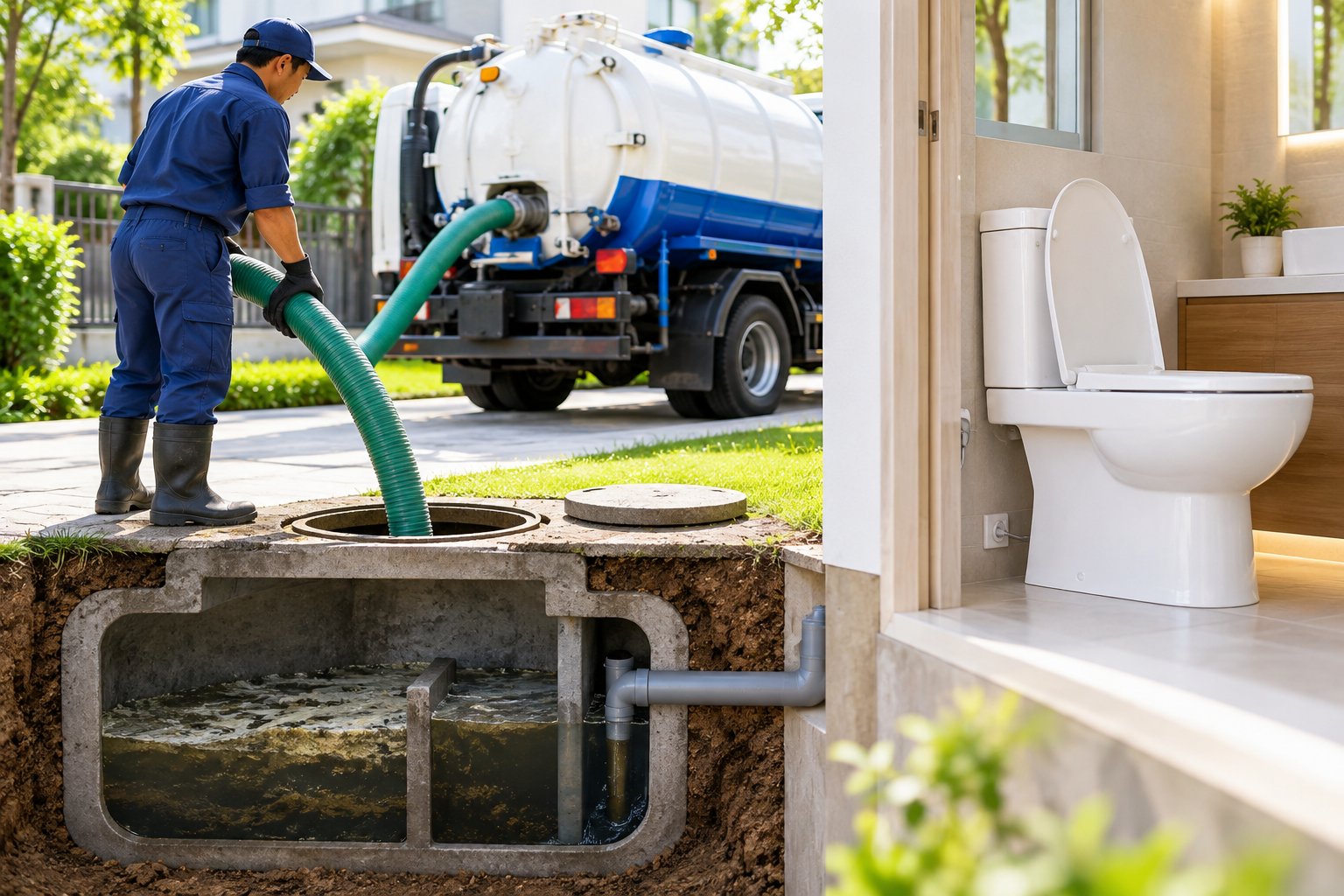 Ảnh minh hoạ: Bồn cầu mới lắp bị tắc: 4 lỗi cần kiểm tra