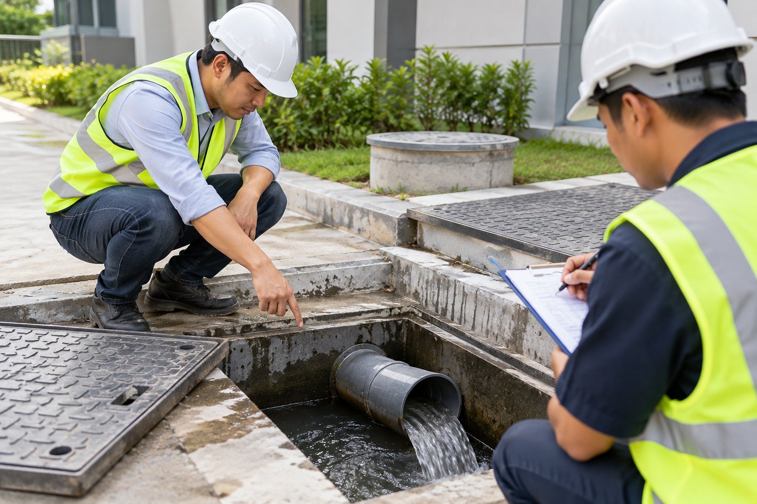 Ảnh minh hoạ: Nghiệm thu hệ thống thoát nước: Checklist bàn giao
